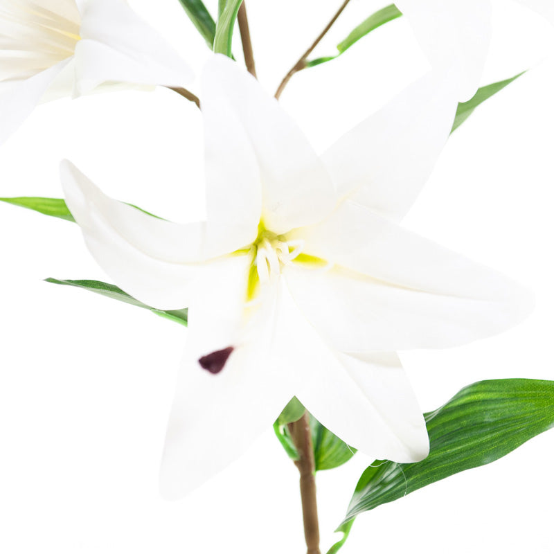 Kunstlelie 85 cm – Wit