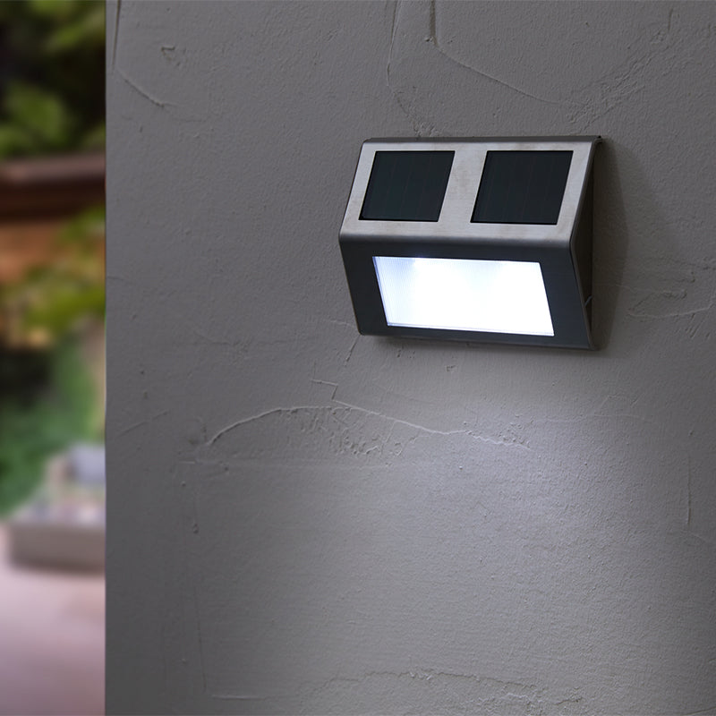 Vier Solar LED Buitenlampen - Texas