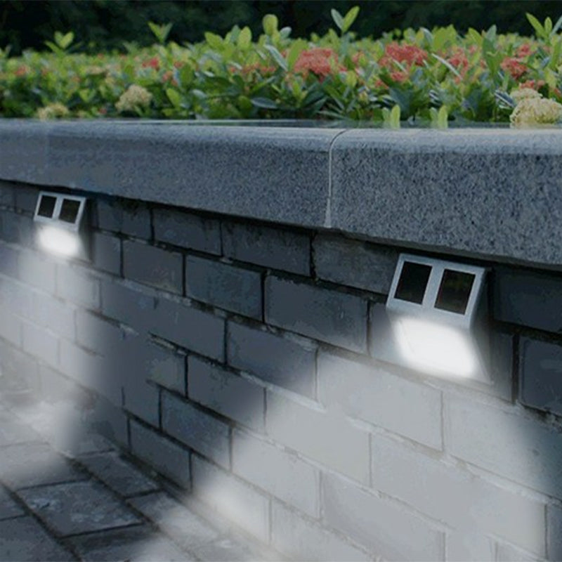 Vier Solar LED Buitenlampen - Texas