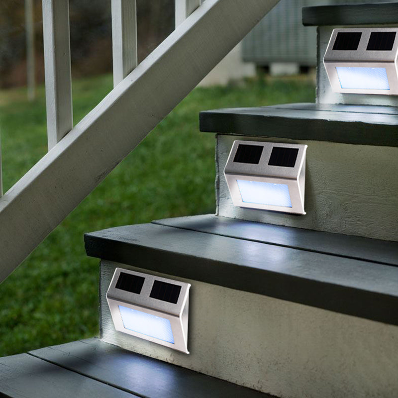 Vier Solar LED Buitenlampen - Texas