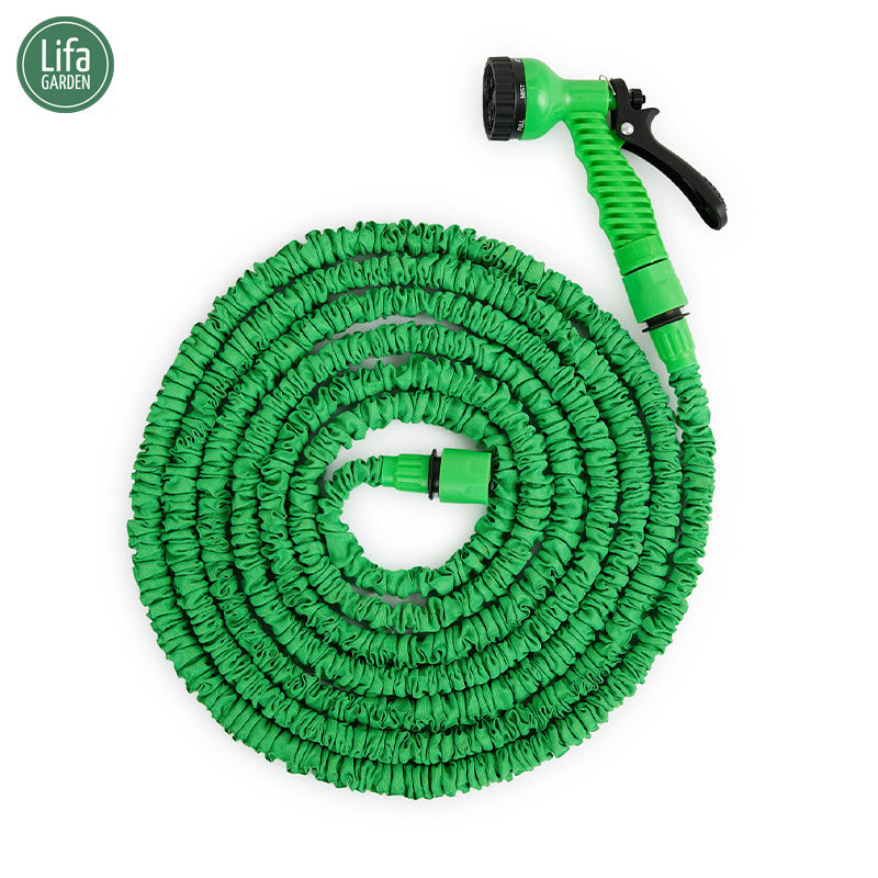 Flexibele Tuinslang 15m – Compact & Uitzetbaar 🚿🌿