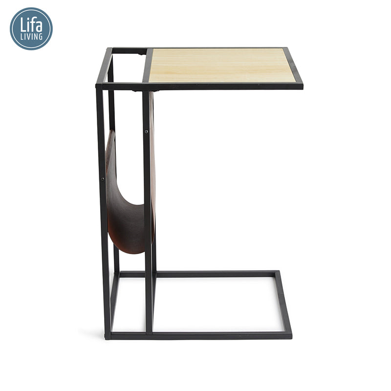 Magazine Rek Manhattan – Zwart & Fineer