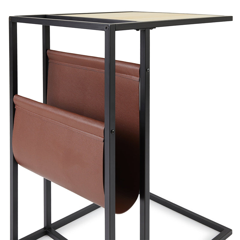 Magazine Rek Manhattan – Zwart & Fineer