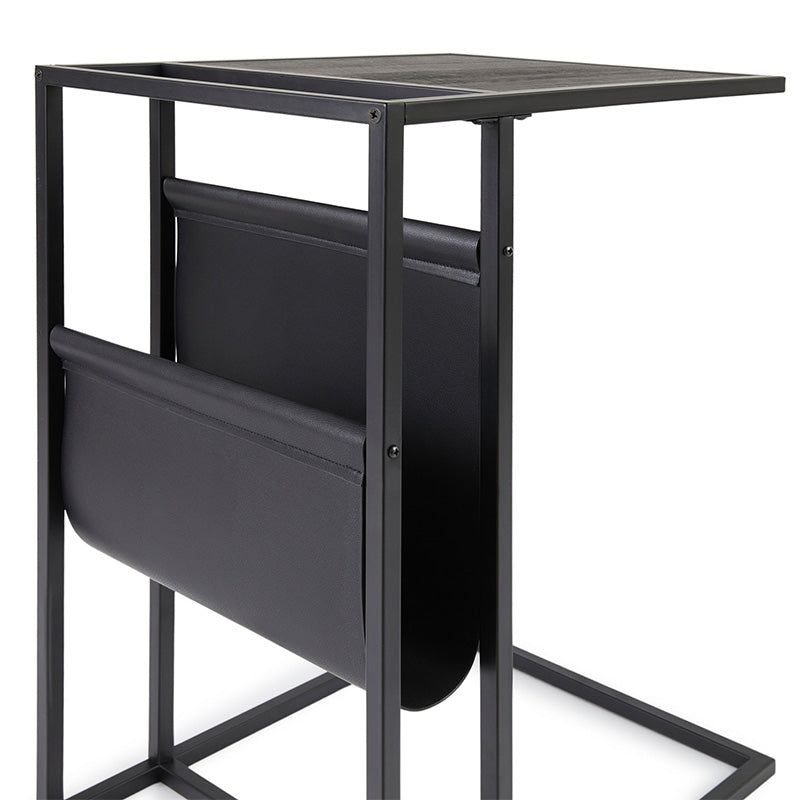 Magazine Rek Manhattan – Zwart & Fineer