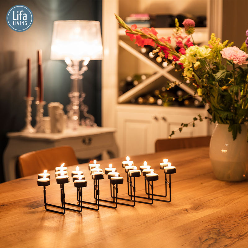 Theelichthouder voor 22 Lichtjes