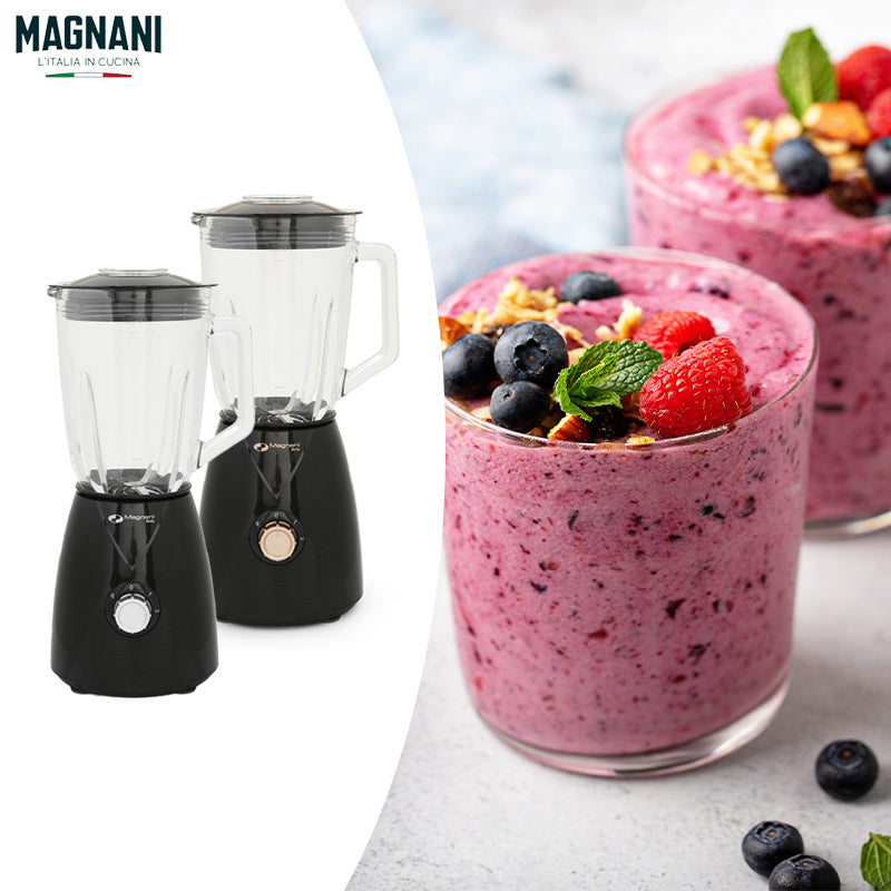 Blender 600W – Krachtig en stijlvol in Zwart/Rose Goud of Zwart/RVS
