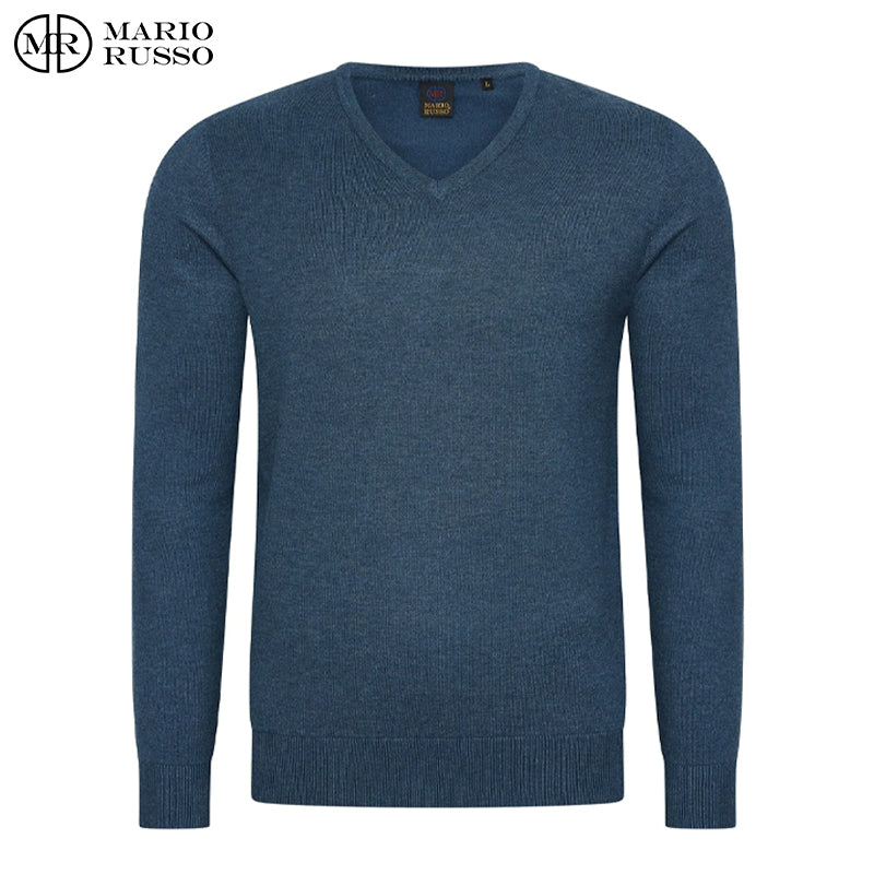 Round Neck en V-Neck Pullover: Stijlvolle Warmte voor de Winter