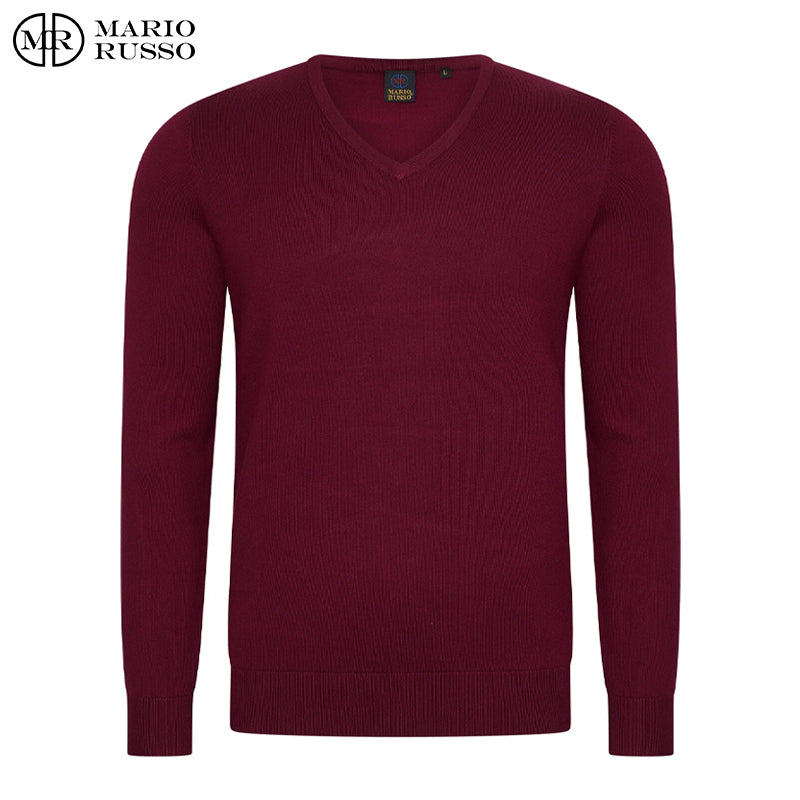 Round Neck en V-Neck Pullover: Stijlvolle Warmte voor de Winter