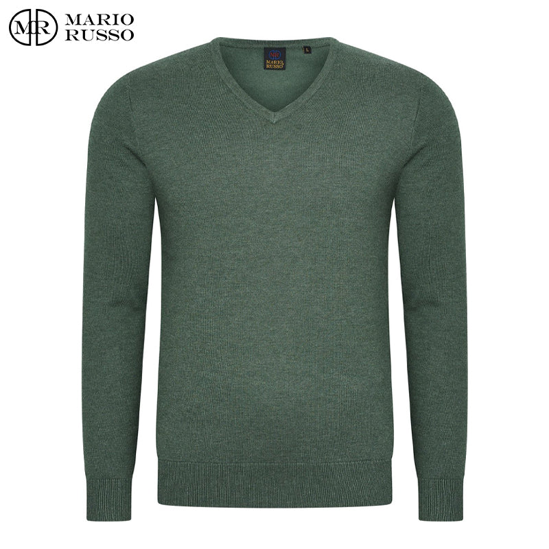 Round Neck en V-Neck Pullover: Stijlvolle Warmte voor de Winter