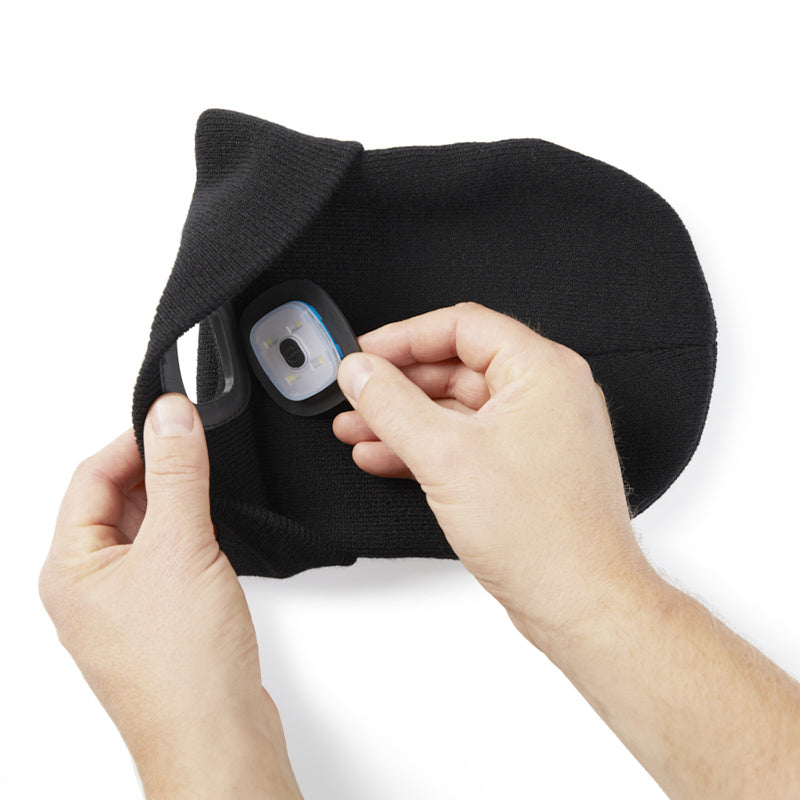 Beanie met LED Verlichting