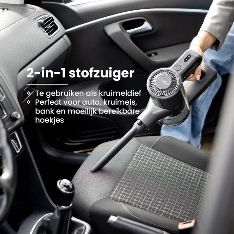 Draadloze Steelstofzuiger met Cycloontechnologie