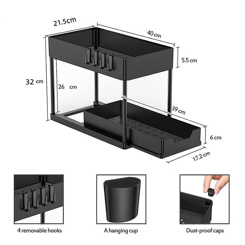 Keukenkast Organizer – Optimaliseer je Opbergruimte in Stijl 🍽️✨