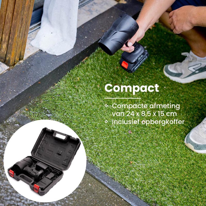 Turbo Jet Blower Luchtblazer – Krachtig, Draadloos en Multifunctioneel