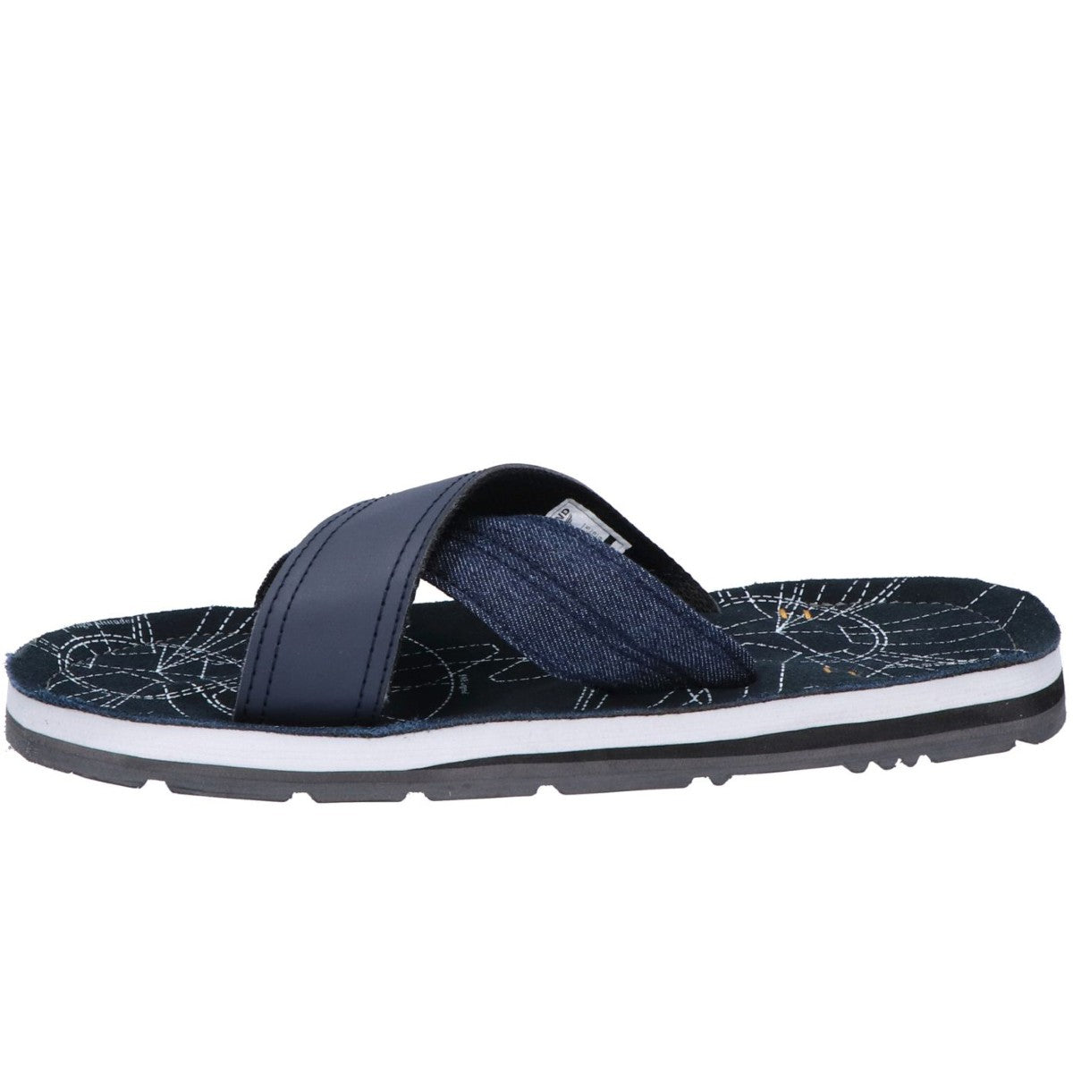 Haig Slippers – Blauw & Denim Blauw
