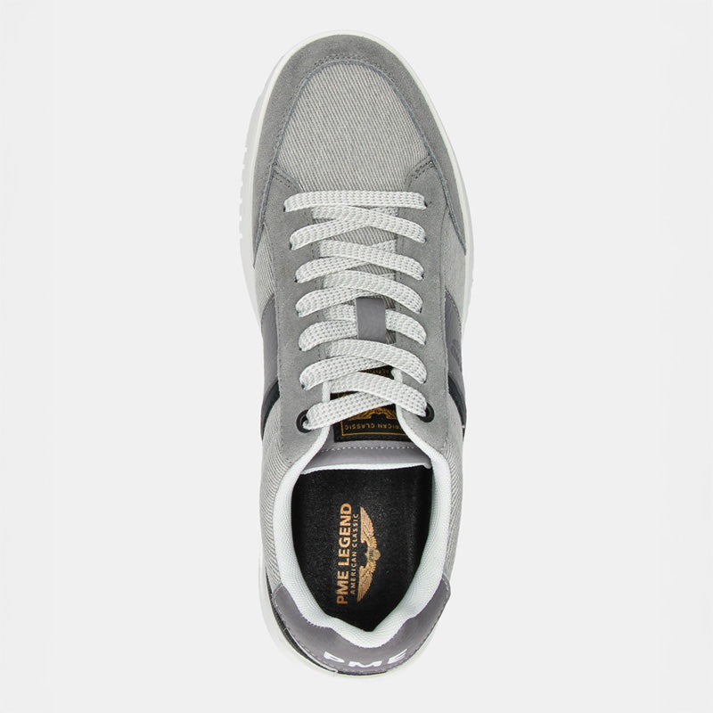 PME Legend Grummer Sneakers – Heren Sneakers van Leer & Textiel