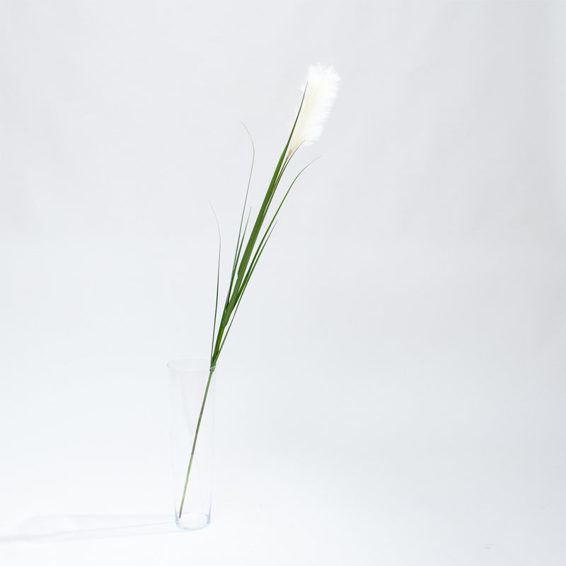 Kunst Pampasgras met Witte Pluimen – Stijlvolle Sfeer zonder Onderhoud