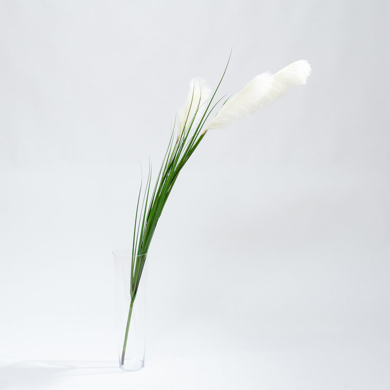 Kunst Pampasgras met Witte Pluimen – Stijlvolle Sfeer zonder Onderhoud