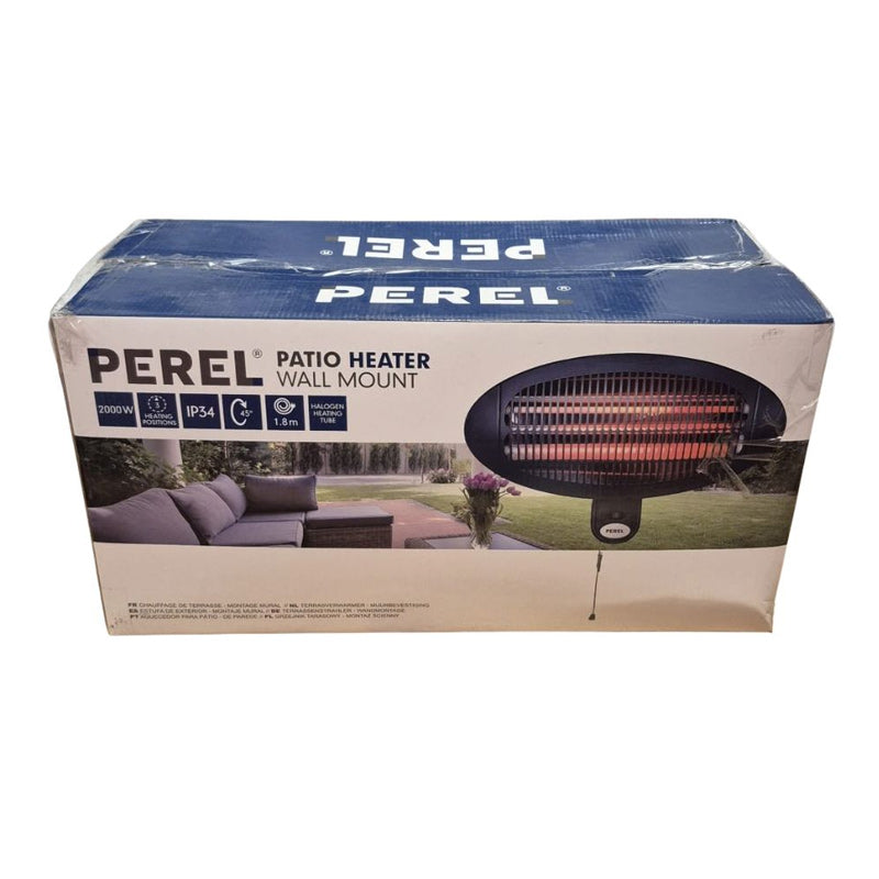Perel Hangende Terrasverwarmer – 2000 W