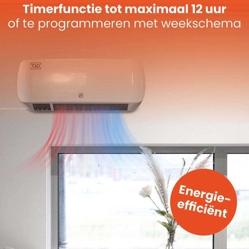 2-in-1 Keramische Kachel met Wandmontage