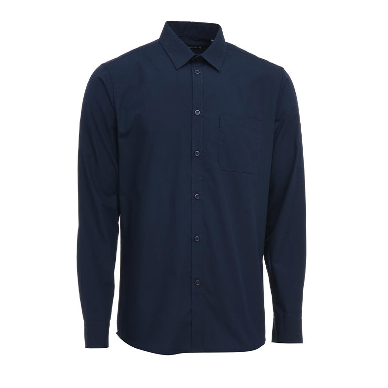 Poplin Overhemden met Borstzak β Stijlvol en Comfortabel π