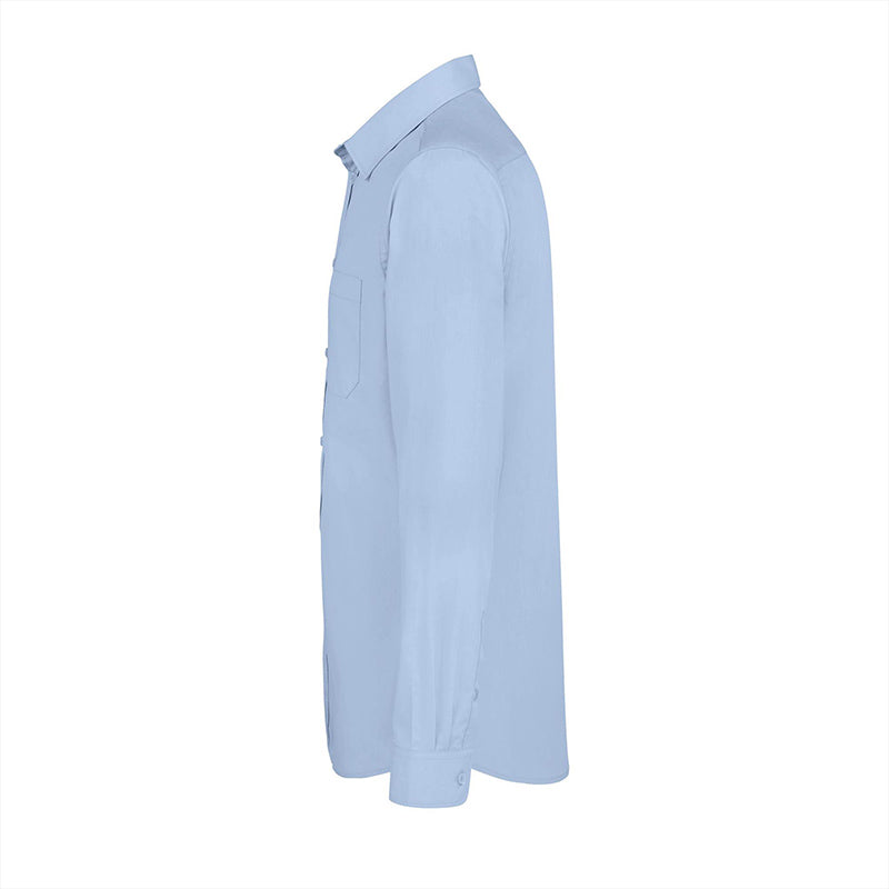 Poplin Overhemden met Borstzak β Stijlvol en Comfortabel π