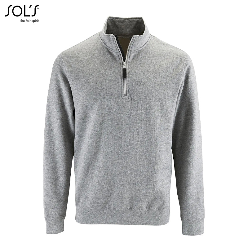 Half-Zipper Sweater - Model Stan: Comfort en Stijl Gecombineerd