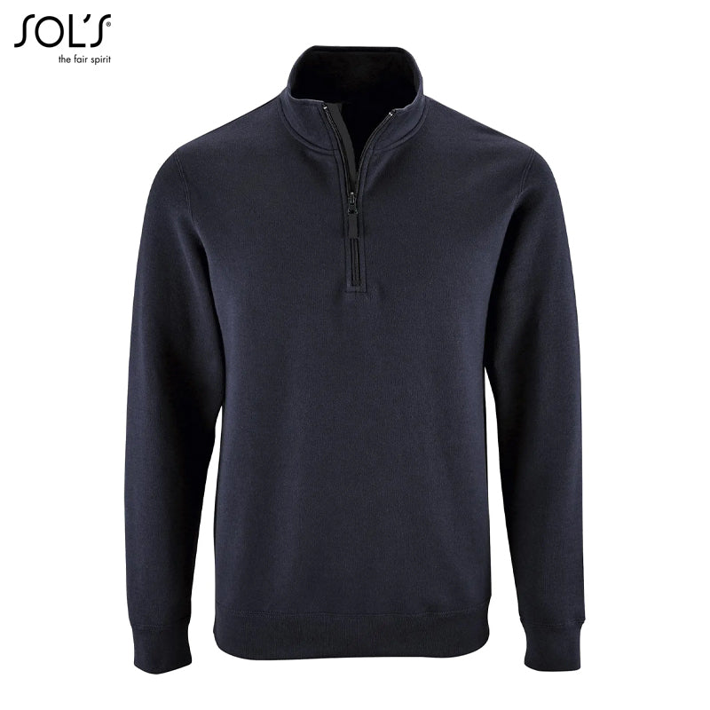 Half-Zipper Sweater - Model Stan: Comfort en Stijl Gecombineerd