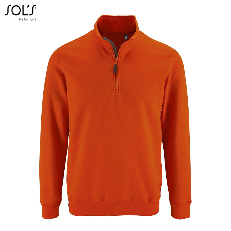 Half-Zipper Sweater - Model Stan: Comfort en Stijl Gecombineerd