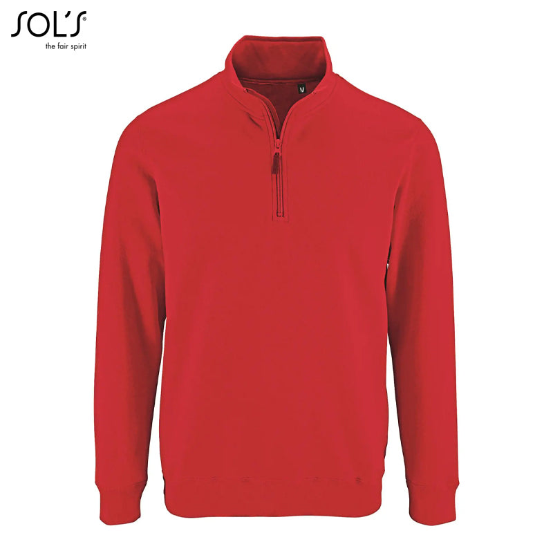 Half-Zipper Sweater - Model Stan: Comfort en Stijl Gecombineerd