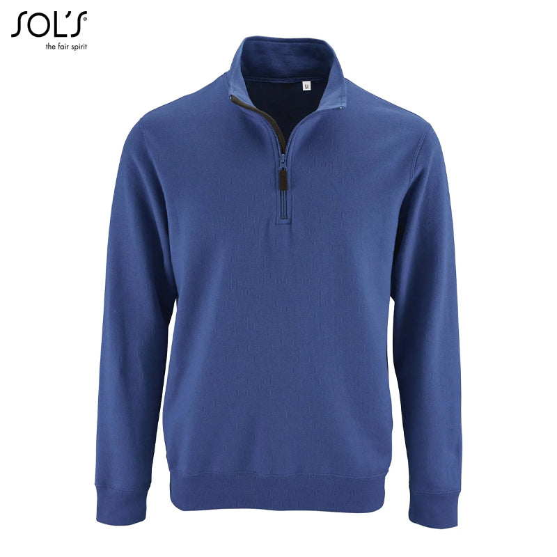 Half-Zipper Sweater - Model Stan: Comfort en Stijl Gecombineerd