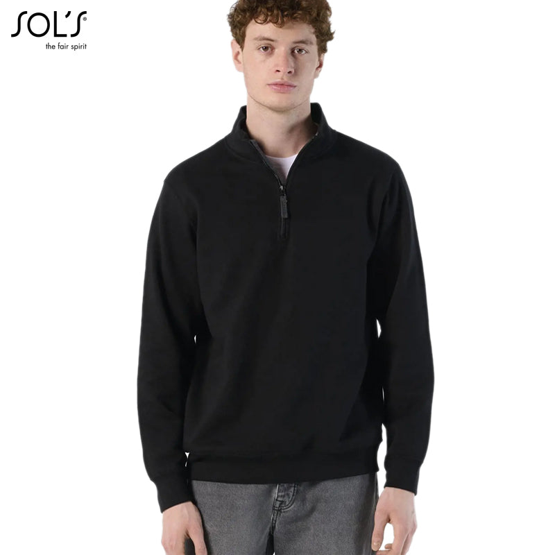 Half-Zipper Sweater - Model Stan: Comfort en Stijl Gecombineerd