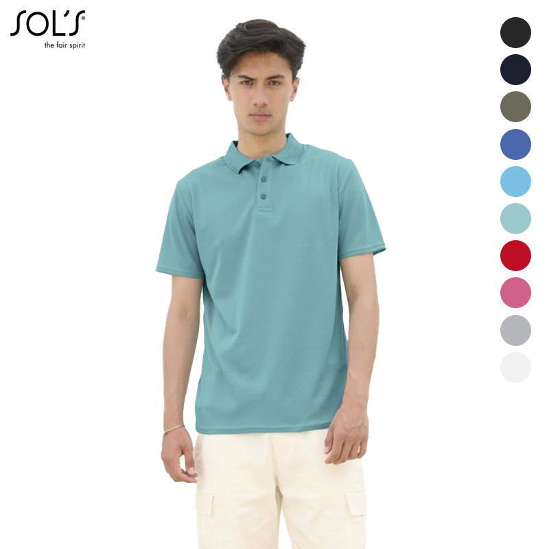 Pitcher Sport Polo – Duurzaam, stijlvol en gemaakt van 100% gerecycled polyester