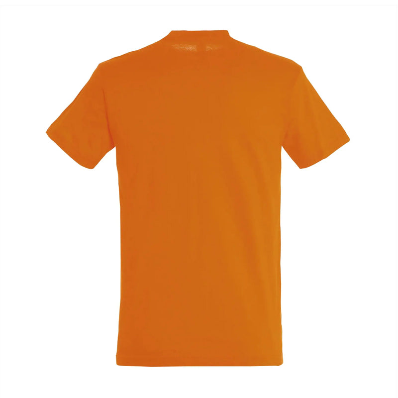 Oranje unisex T-shirt – Regent 150g/m² katoen