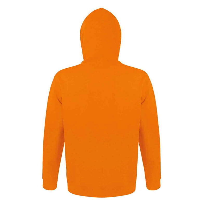 Hooded Sweater Oranje – Snake – Unisex Trui met Capuchon