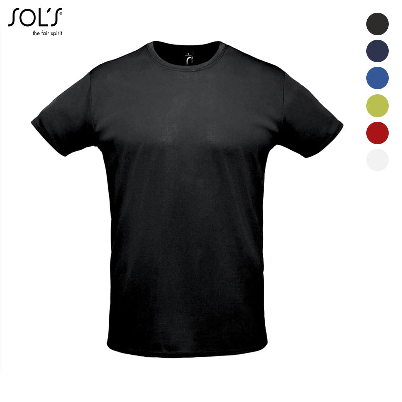 Sport T-Shirt van Piqué Stof