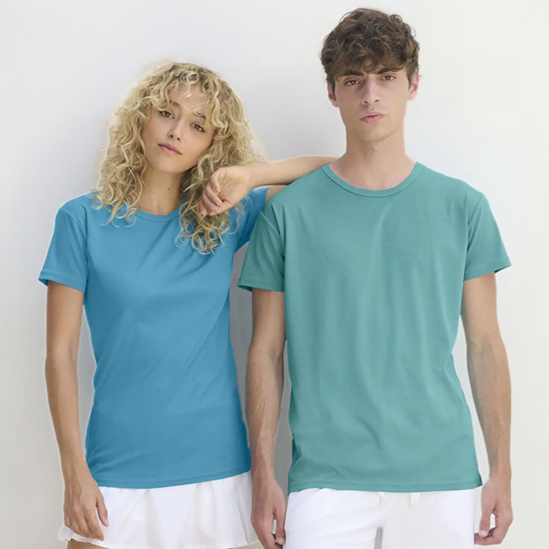 Sport T-Shirt van Piqué Stof