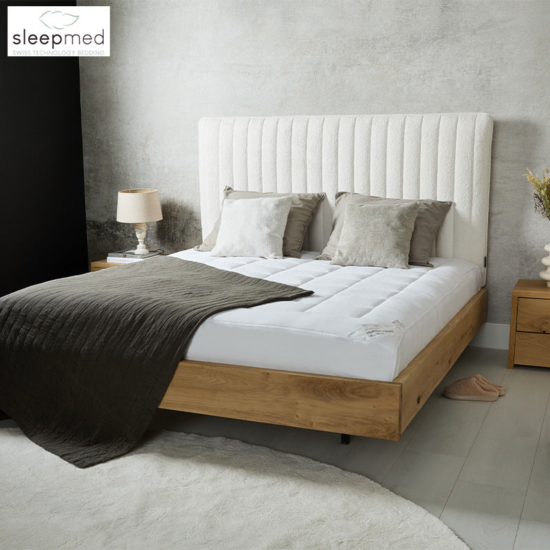 Comfortabele Doorgestikte Premium Matrastopper