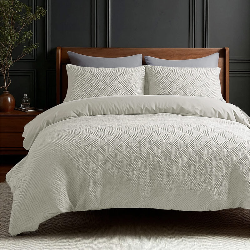 Milano 3D Dekbedovertrek – Luxe Slaapcomfort in 3 Kleuren