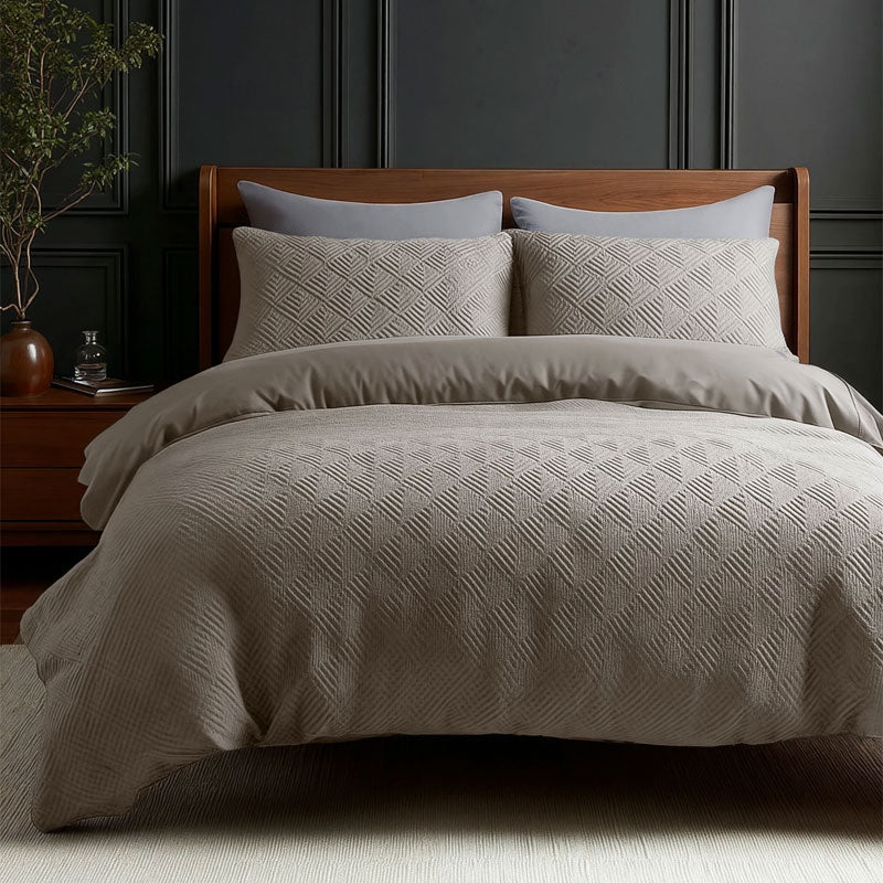 Milano 3D Dekbedovertrek – Luxe Slaapcomfort in 3 Kleuren