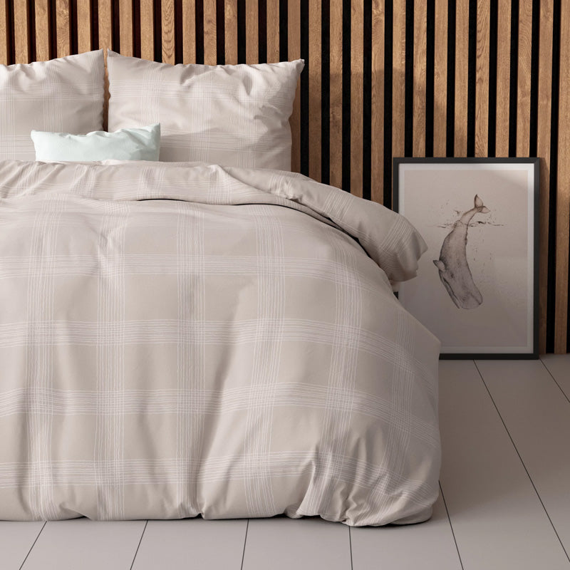 1+1 actie - Dekbedovertrek Mirela Zand