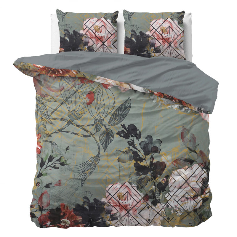 Essentials Dekbedovertrekken – Katinka, Light Spring, Deep Flowers & Triangle Nature
