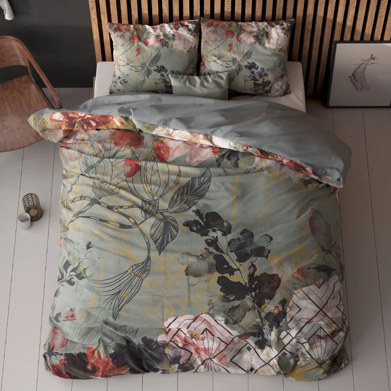 Essentials Dekbedovertrekken – Katinka, Light Spring, Deep Flowers & Triangle Nature