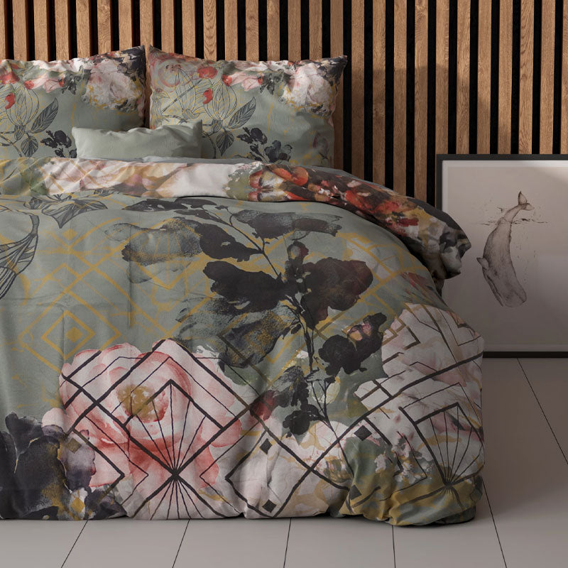 Essentials Dekbedovertrekken – Katinka, Light Spring, Deep Flowers & Triangle Nature