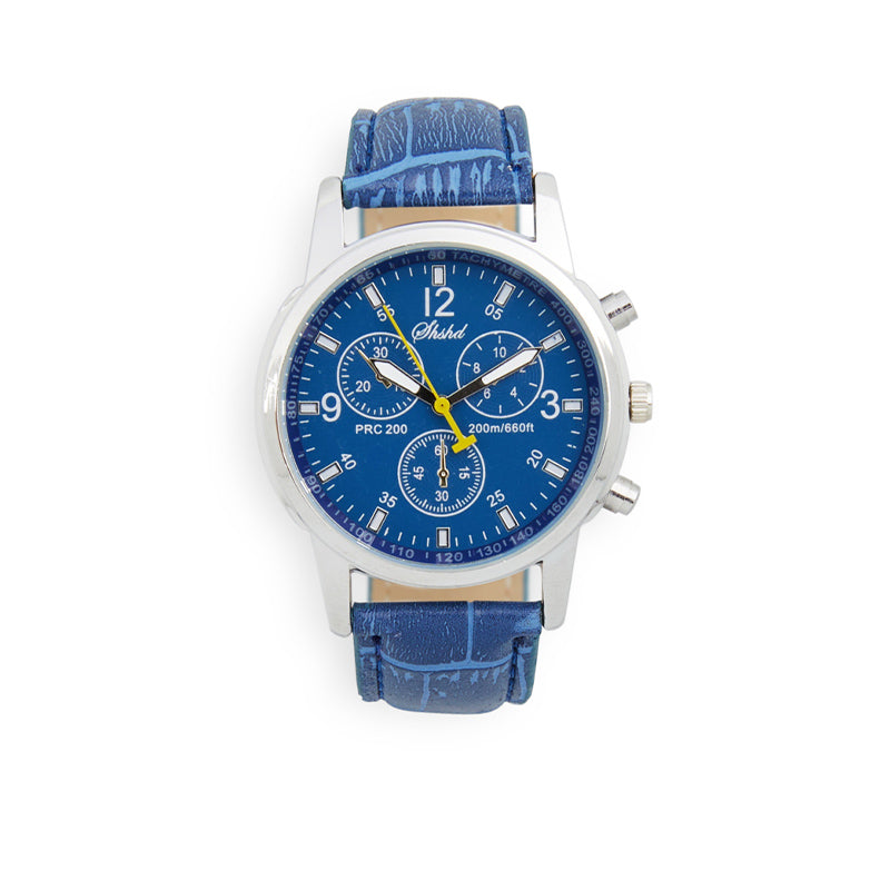 Herenhorloge met Lederen Band – Stijlvol en Tijdloos Design