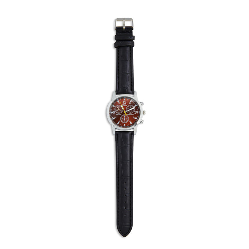 Herenhorloge met Lederen Band – Stijlvol en Tijdloos Design
