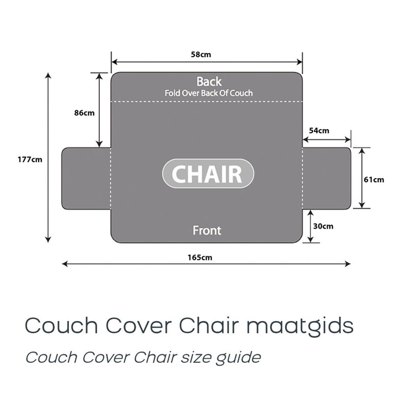 Dubbelzijdige Sofa-Cover – Bescherm je Zetel in Stijl en Comfort