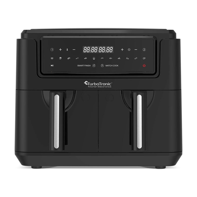 AF118 Dubbele Airfryer XL – 7,6 Liter – Zwart