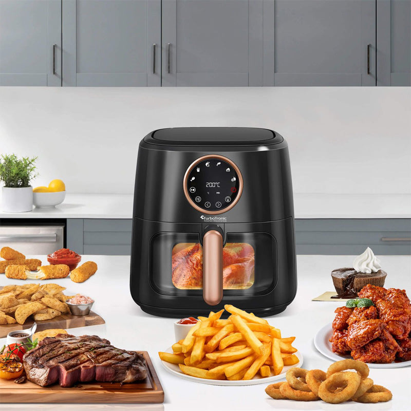 AF200 Digitale Airfryer – 7,6 Liter – Zwart