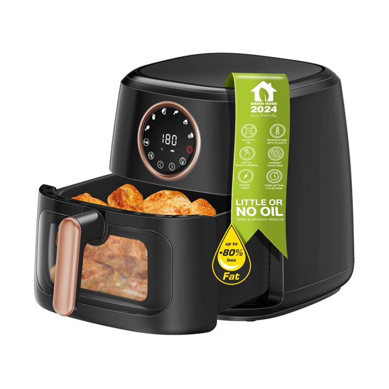 AF200 Digitale Airfryer – 7,6 Liter – Zwart
