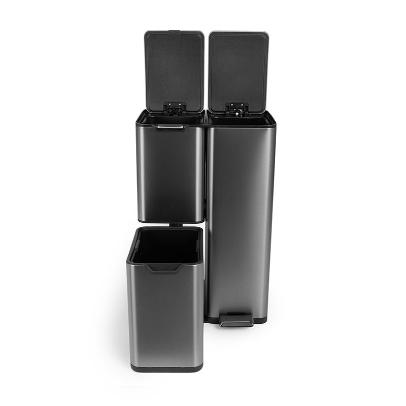 Prullenbak Soft Close 60L – Stijlvol & Geruisloos Afvalbeheer 🗑️